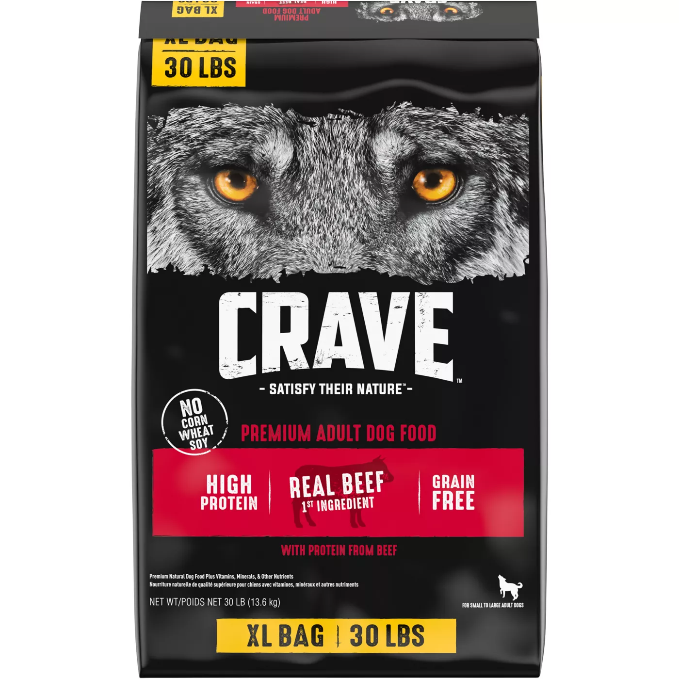 Crave Adult Dry Dog Food - Beef 5338031