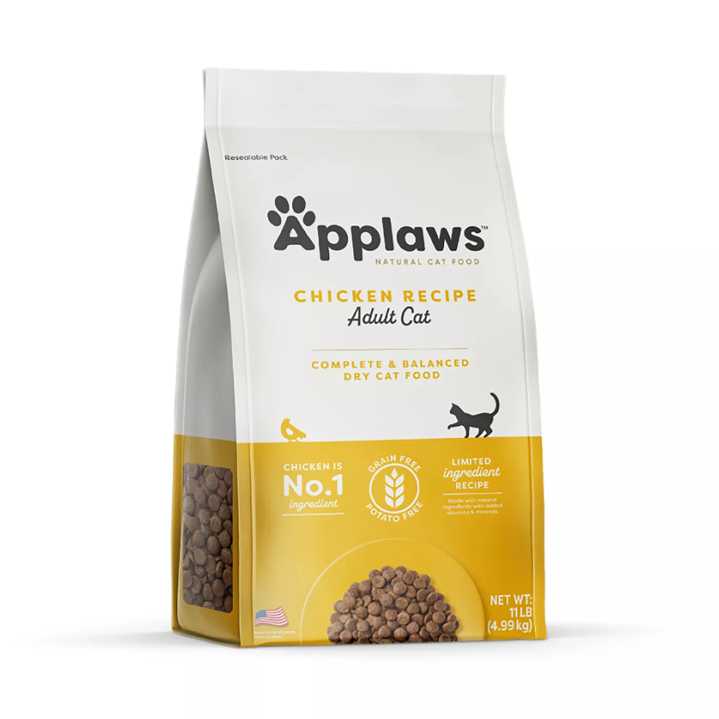 Applaws Adult Dry Cat Food - Natural, Limited Ingredient, Grain Free, Chicken 5338682