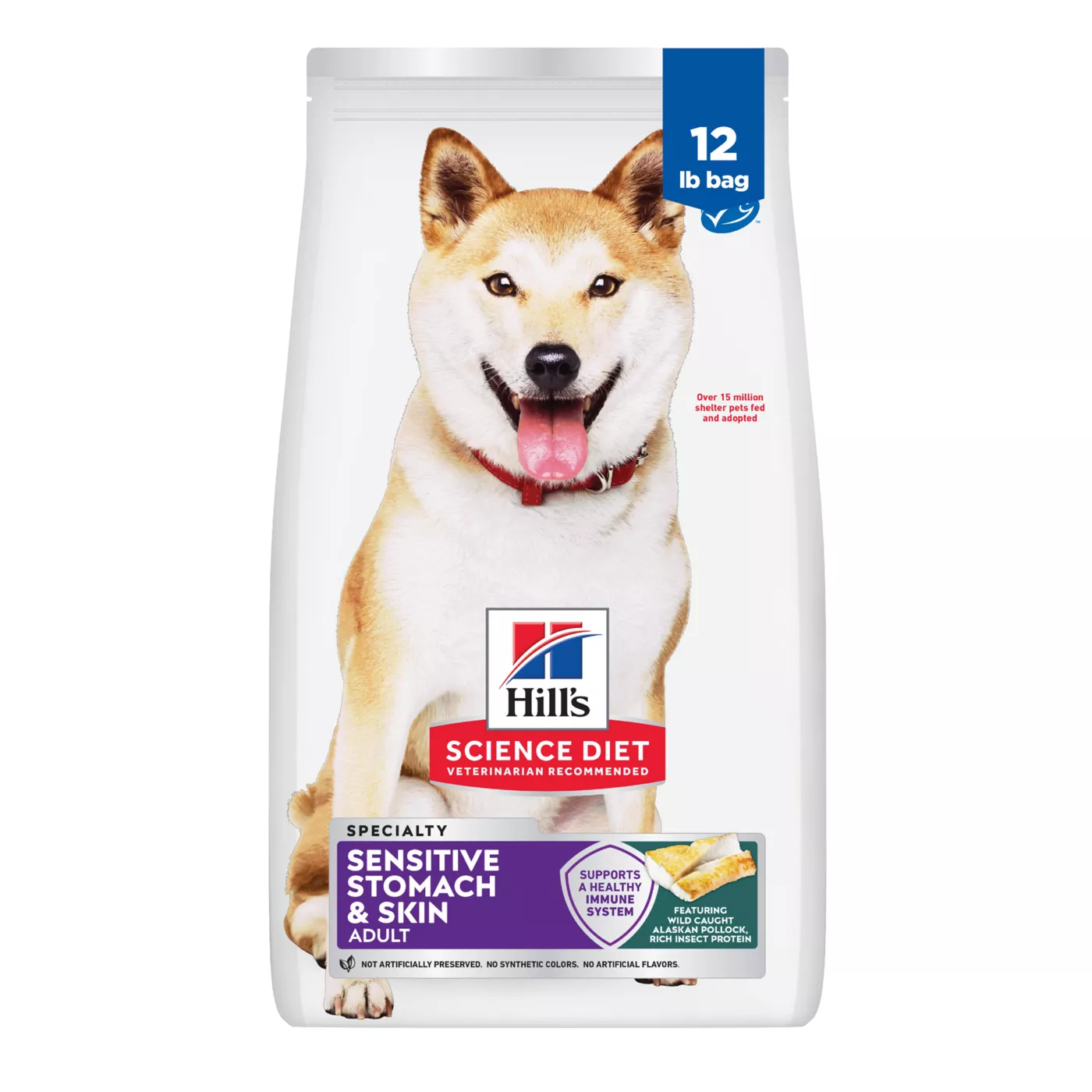 Hill's Science Diet Sensitive Stomach & Skin Adult Dry Dog Food - Alaskan Pollock 5339739