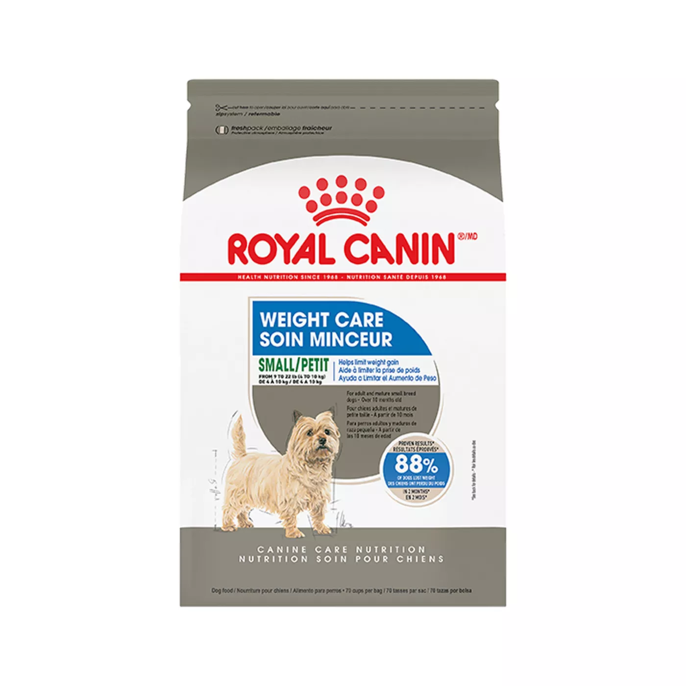 Royal Canin Adult Dry Dog Food Canine Care Nutrition, Small Weight Care 5343855