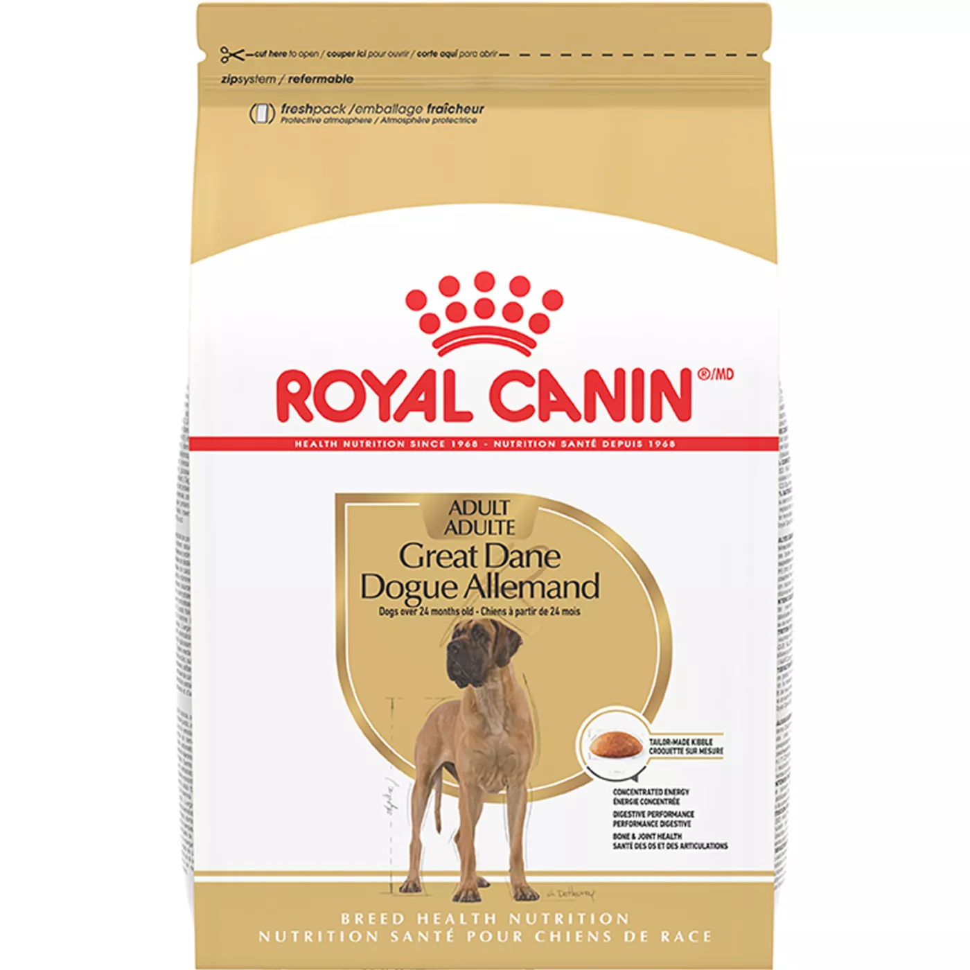 Royal Canin Breed Health Nutrition Great Dane Breed Specific Adult Dog Dry Food - 30 lb 5343861