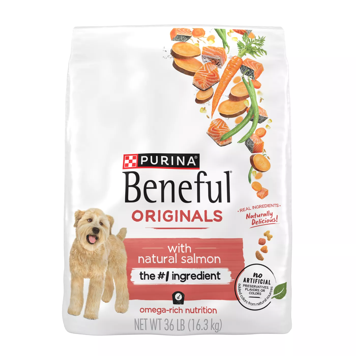 Purina Beneful Originals Adult Dog Dry Food - Natural, Salmon 5345524