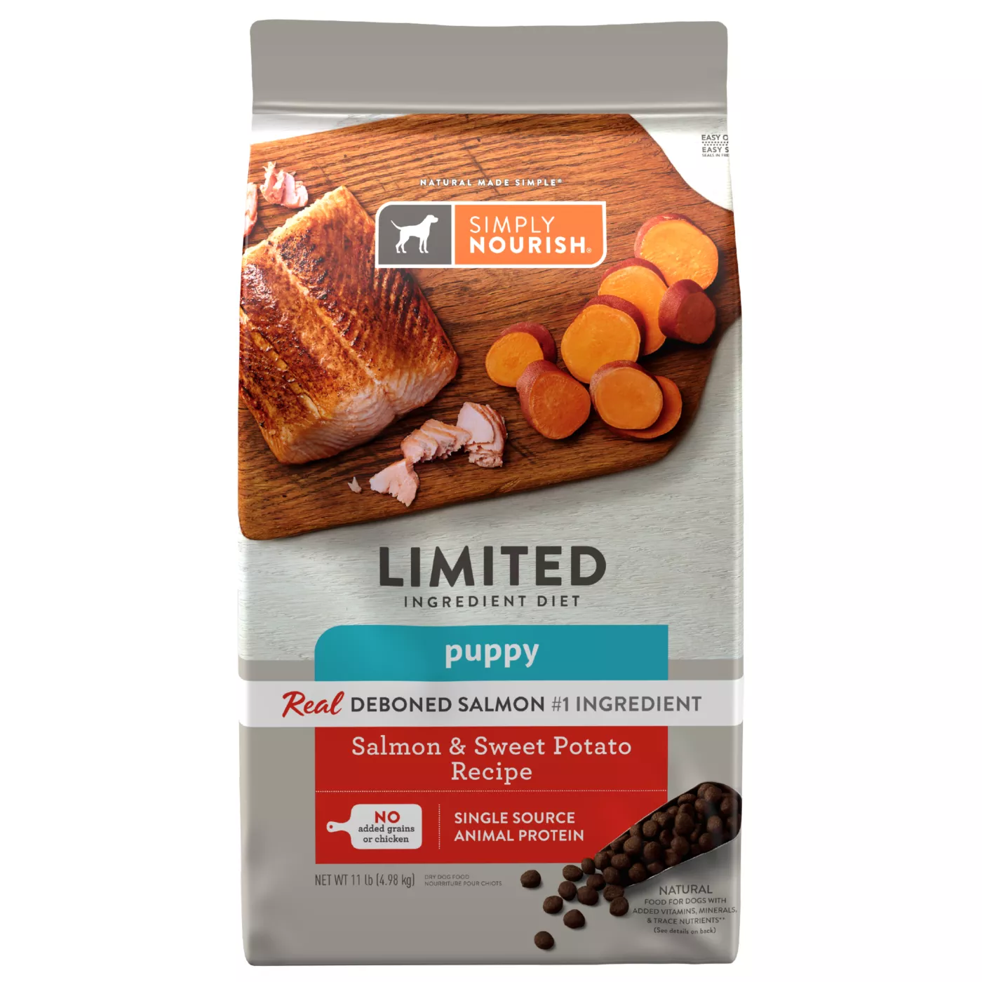 Simply Nourish Limited Ingredient Puppy Food - Salmon & Sweet Potato 5349024