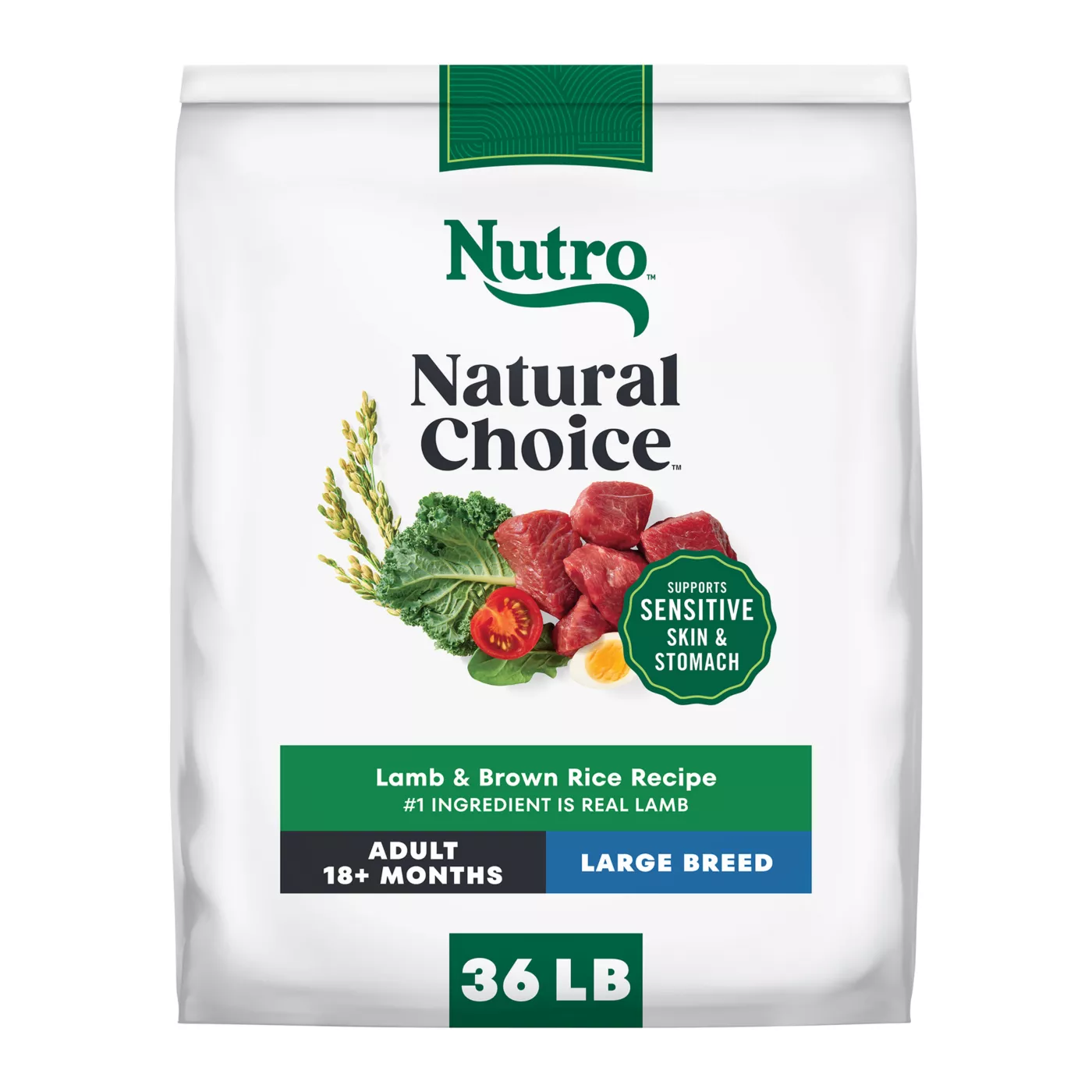 Nutro Natural Choice Large Breed Adult Dry Dog Food - Lamb & Brown Rice 5351512