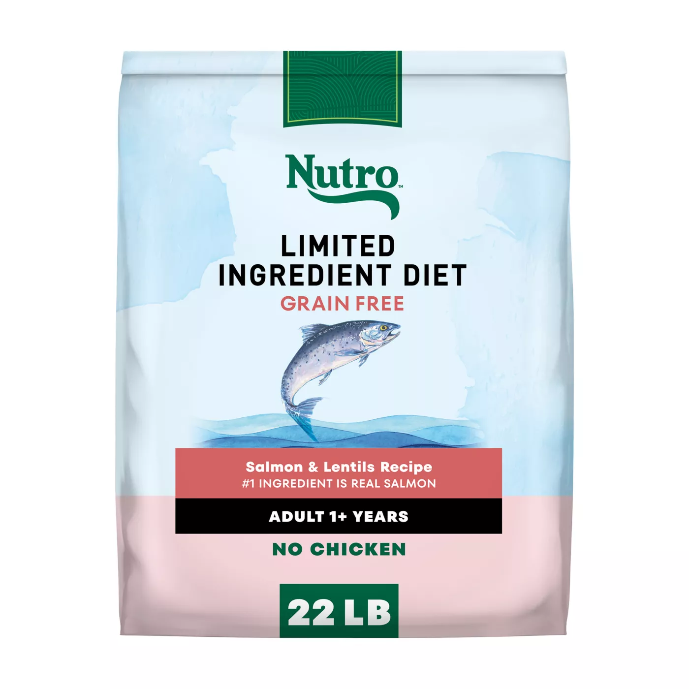 Nutro Natural Choice Limited Ingredient Adult Dog Food - Grain Free, Salmon & Lentils Recipe 5352408