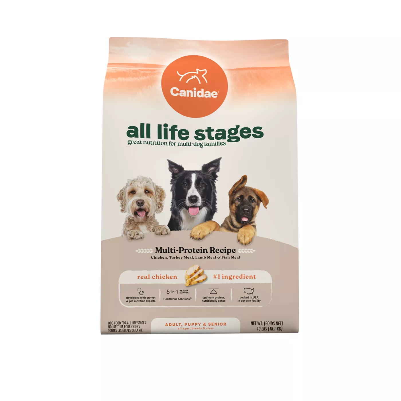 Canidae All Life Stages Dry Dog Food - Multi-Protein Recipe 5358000