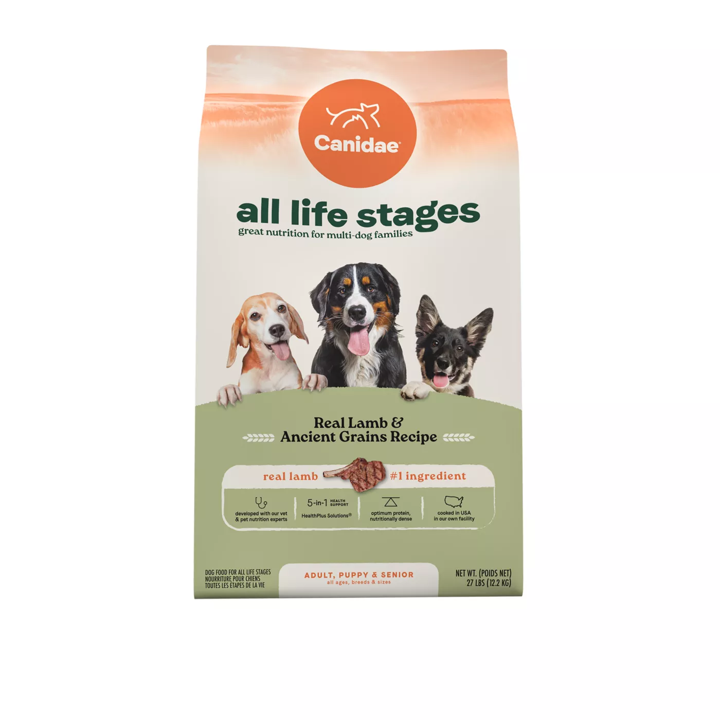 Canidae All Life Stages Dry Dog Food - Lamb & Ancient Grains 5358015