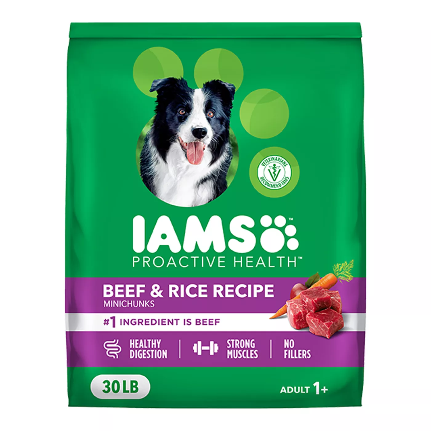IAMS Proactive Health Dog Food Beef and Rice 5363945