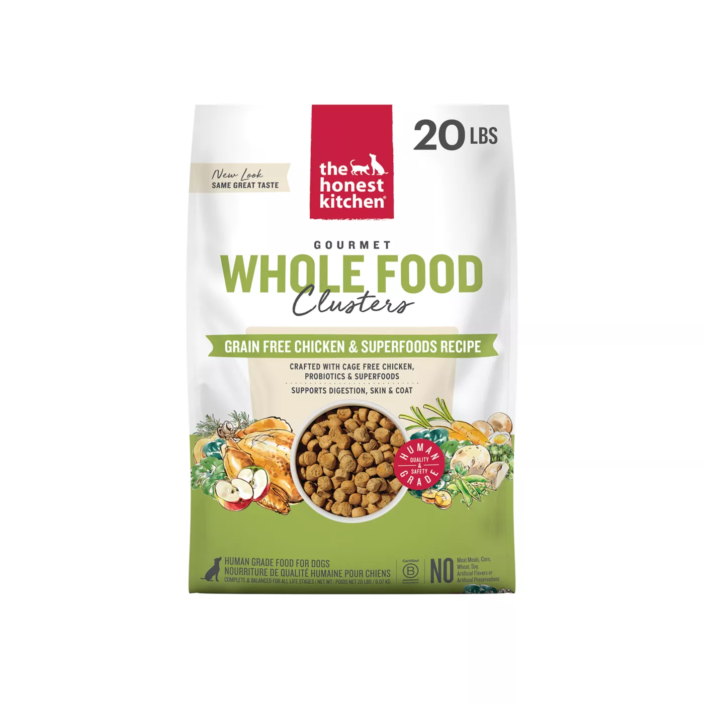 The Honest Kitchen Grain Free Clusters Adult Dog Dry Food - Chicken 5364965