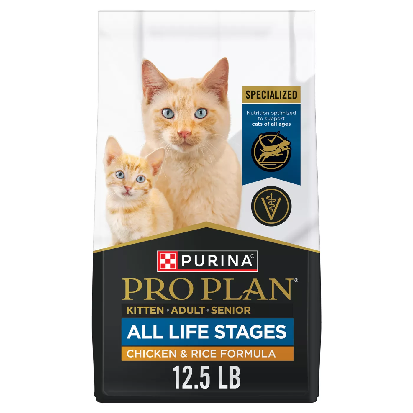 Purina Pro Plan All Life Stages Dry Cat Food - Chicken & Rice 5369399