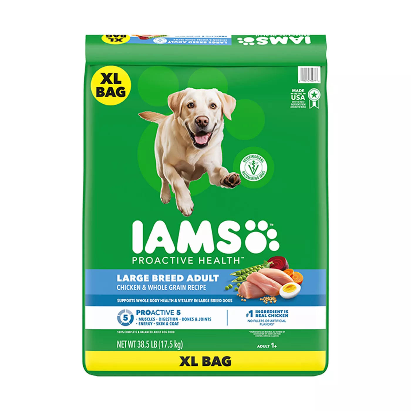 IAMS Proactive Health Adult Large Breed Dry Dog Food Chicken & Whole Grain 5379760
