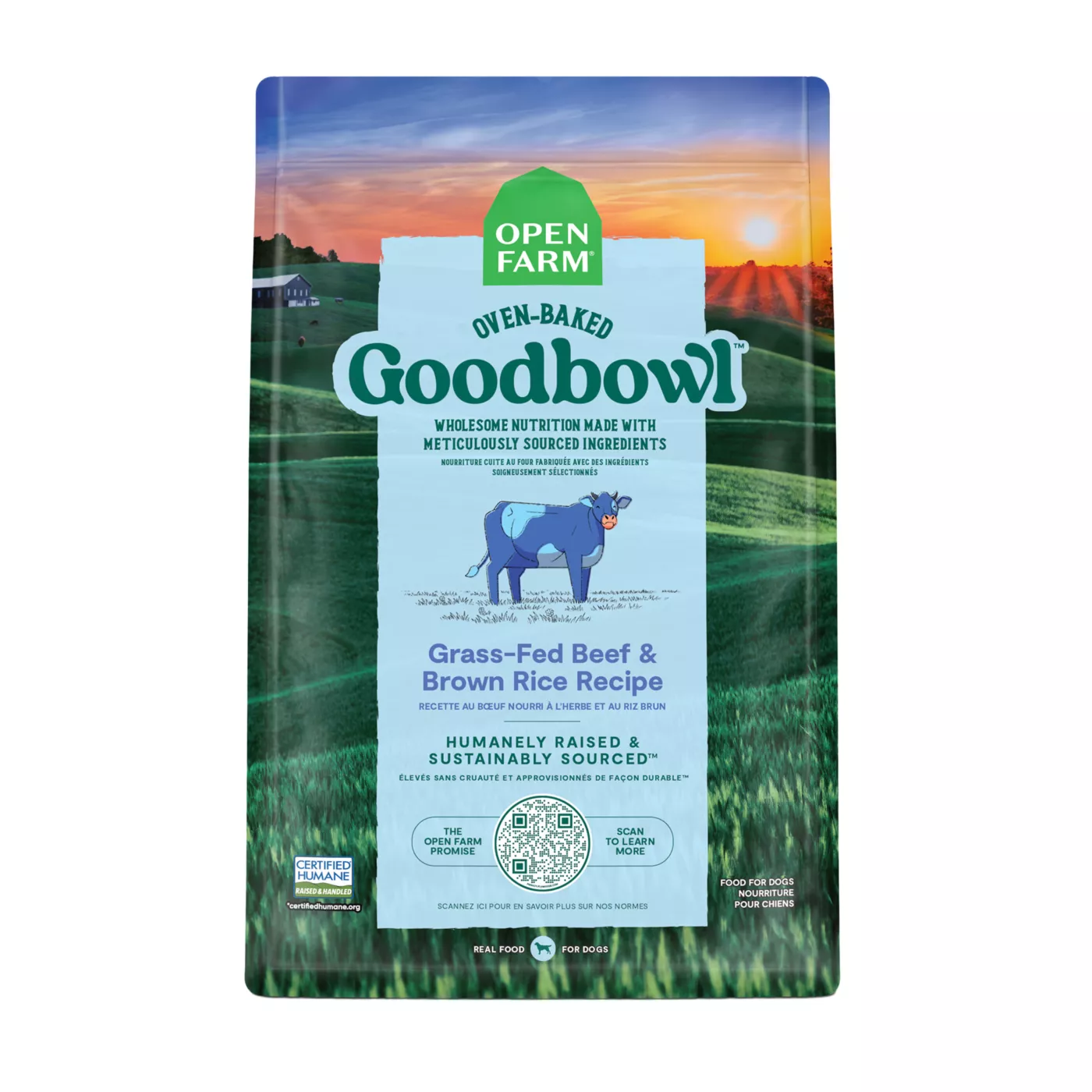Open Farm Goodbowl Adult Dry Dog Food - Oven-Baked, Beef & Brown Rice 5380458